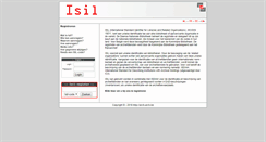 Desktop Screenshot of isil.arch.be