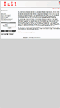 Mobile Screenshot of isil.arch.be